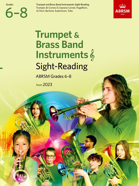 Sight-Reading for Trumpet and Brass Band Instruments (treble clef), ABRSM Grades 6-8, from 2023