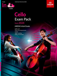 ABRSM Cello Initial Grade Exam Pack from 2024