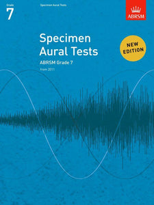 ABRSM Grade 7 Specimen Aural Tests Book Only