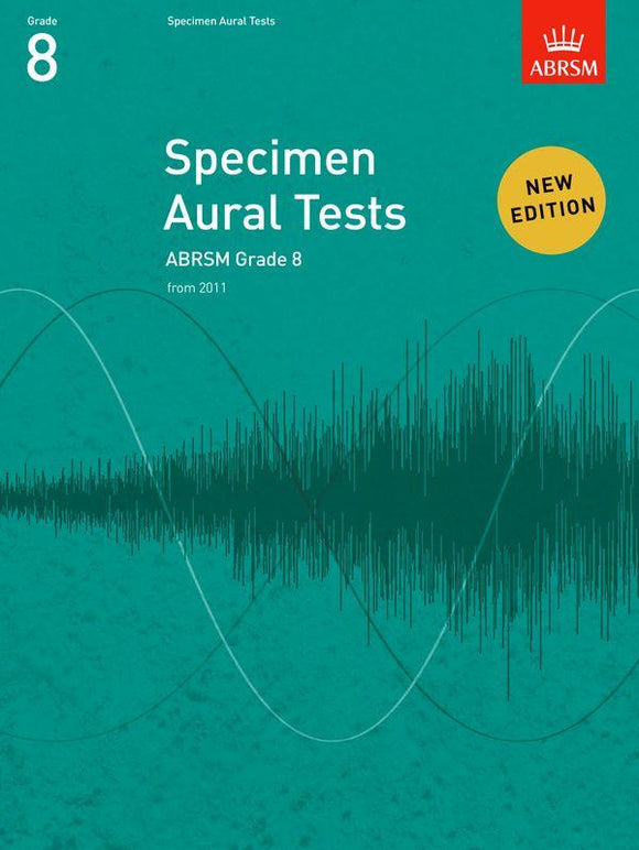 ABRSM Grade 8 Specimen Aural Tests Book Only