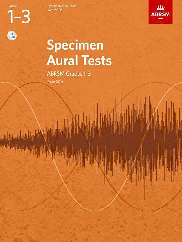 ABRSM Grades 1 to 3 Specimen Aural Tests with CD