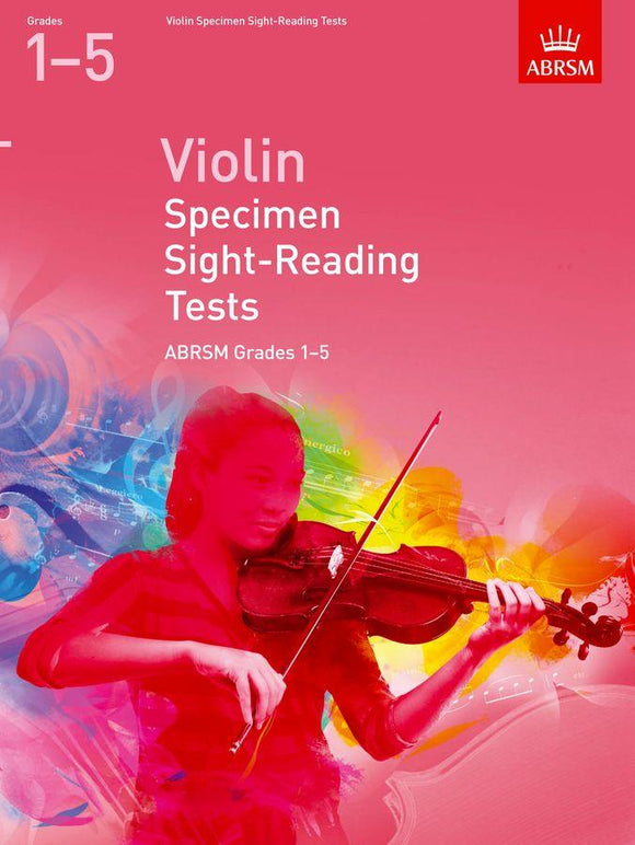 ABRSM Grades 1 to 5 Violin Specimen Sight Reading Tests