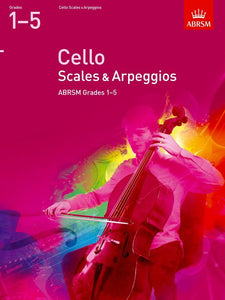 ABRSM Cello Scales and Arpegios Grades 1 to 5