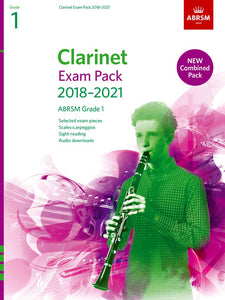 ABRSM Clarinet Exam Pack Grade 1 2018 to 2021