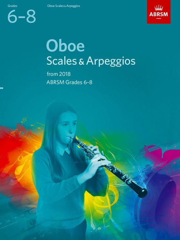 ABRSM Oboe Scales and Arpeggios Grades 6 to 8