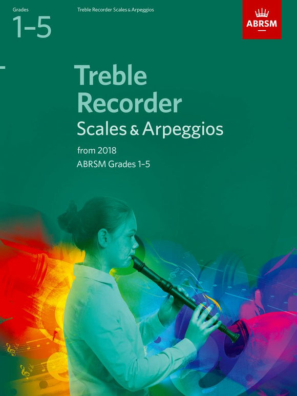 ABRSM Treble Recorder Scales and Arpeggios Grades 1 to 5