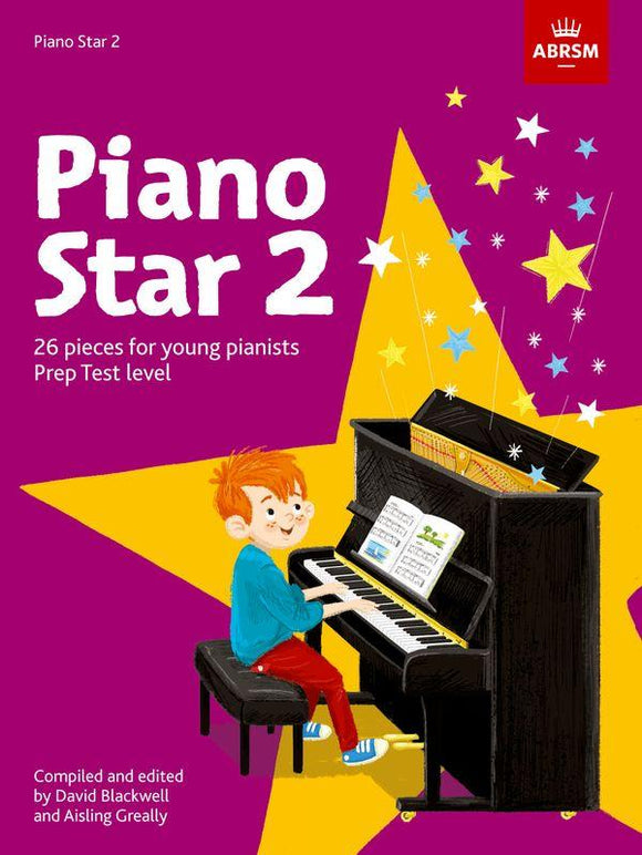 Piano Star Prep Test level Book 2 Blackwell and Greally