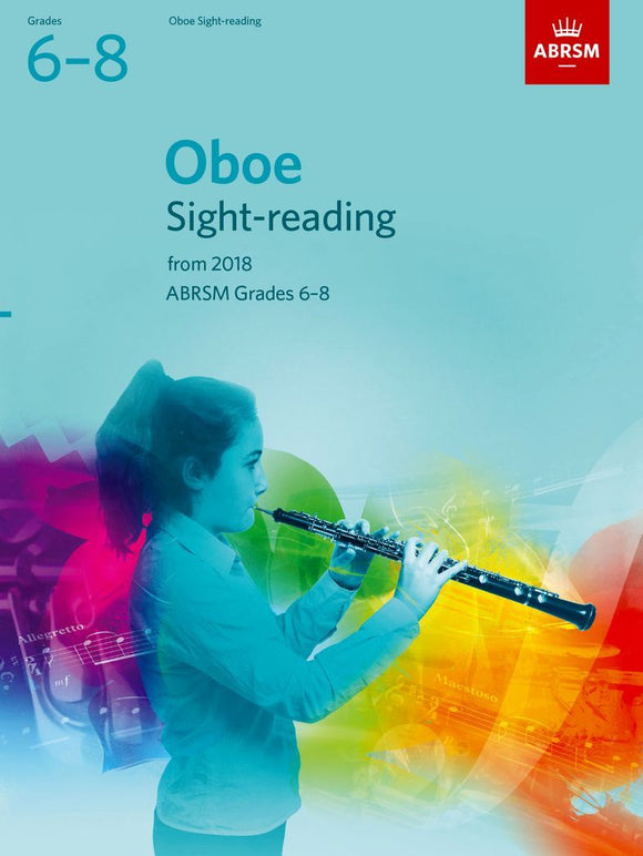 ABRSM Oboe sight reading Tests Grades 6 to 8