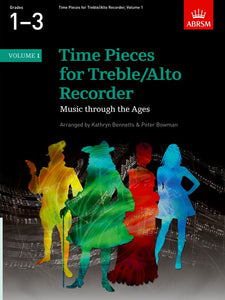 Time Pieces for Treble/Alto Recorder, Volume 1