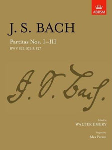 J S Bach Partitas Nos 1 to 3 BWV 825 to 827