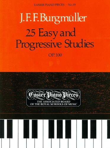 Burgmuller 25 Easy and Progressive Studies Op 100