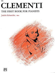 Clementi The First Book for Pianists arranged by Schneider