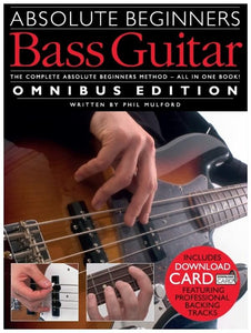 Absolute Beginners Bass Guitar Omnibus Edition