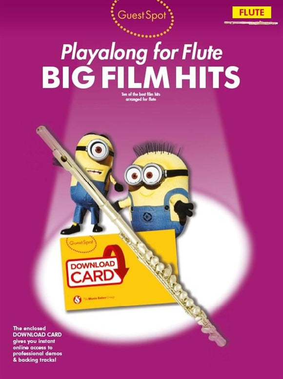Guest Spot Big Film Hits Playalong For Flute
