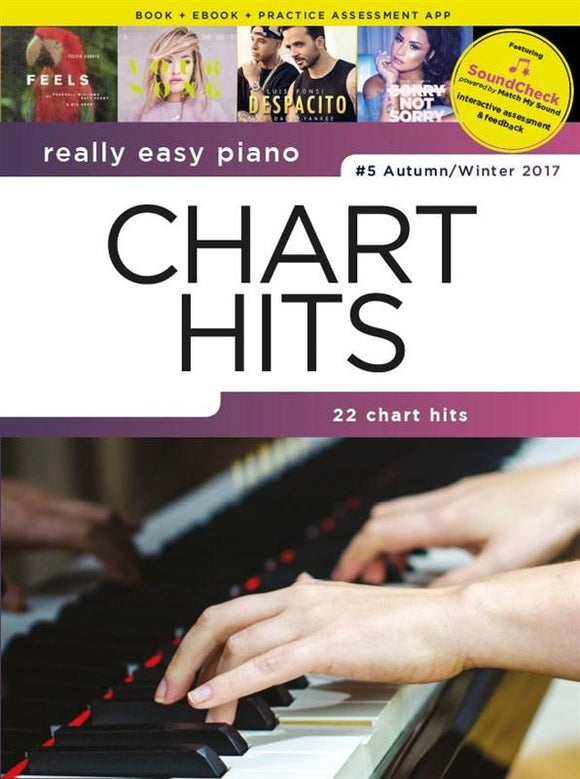 Really Easy Piano Chart Hits Volume 5 Autumn and Winter 2017
