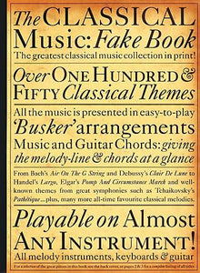 Classical Music Fakebook Melody And Guitar Chords