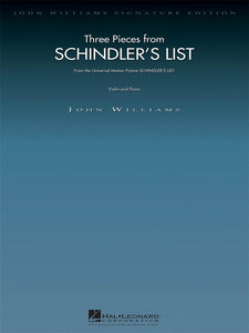 Three pieces from Schindlers List for violin and Piano
