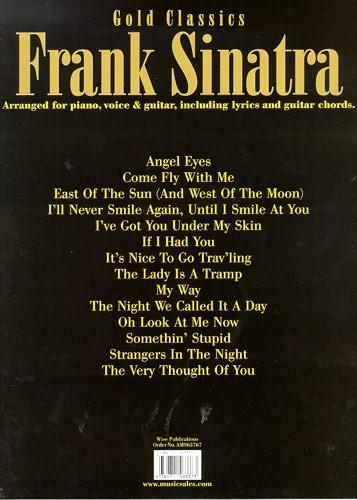 Gold Classics Frank Sinatra for Piano Voice and Guitar