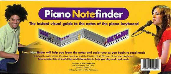 Piano Note Finder instant visual guide to the notes of the piano keyboard