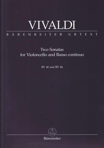 Vivaldi Two Sonatas for Cello and Piano RV40 AND RV46