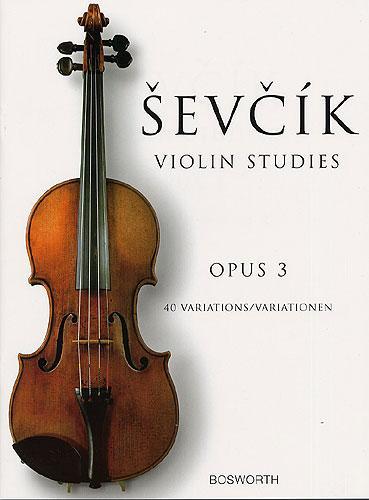 Sevcik Violin Studies 40 Variations Opus 3
