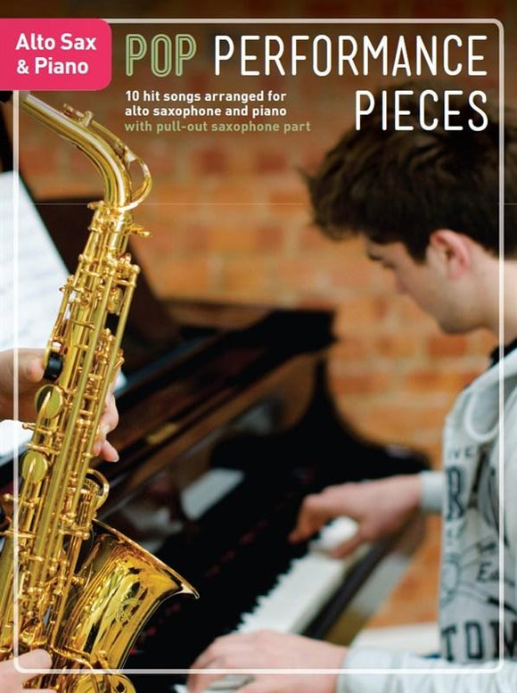 Pop Performance Pieces for Alto Saxophone
