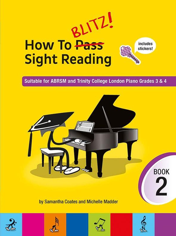 How to Blitz Sight Reading Book 2 for Piano