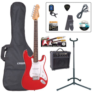 Encore Blaster E6 Electric Guitar Pack in Red