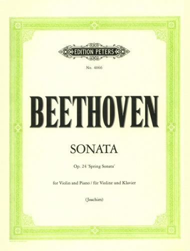Beethoven Sonata Opus 24 Spring Sonata Violin and Piano