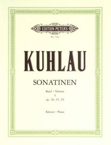Kuhlau Sonatinas Volume 1 for Piano