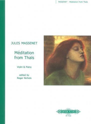 Massenet Meditation From Thais For Violin And Piano