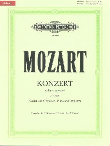 Mozart Piano Concerto in A K488 arranged for Two Pianos