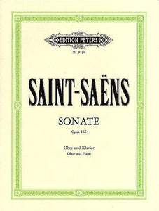Saint Saens Sonata Opus 166 for Oboe and Piano