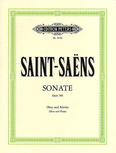 Saint Saens Sonata Opus 166 for Oboe and Piano