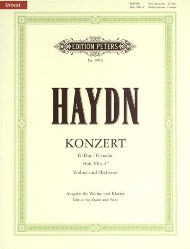Haydn Concerto in G Major Hob VIIa4 for Violin