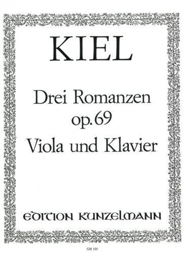 Kiel Drei Romanzen Op 69 for Viola and Piano