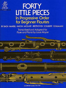 Forty Little Pieces In Progressive Order for Flute