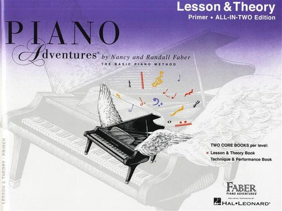 Piano Adventures All In Two Primer Lesson and Theory