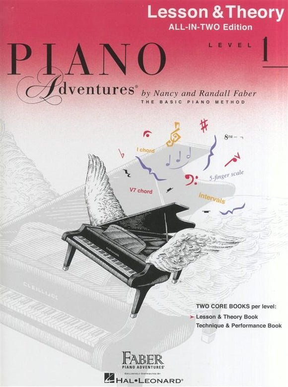 Piano Adventures All in Two Level 1 Lesson Theory