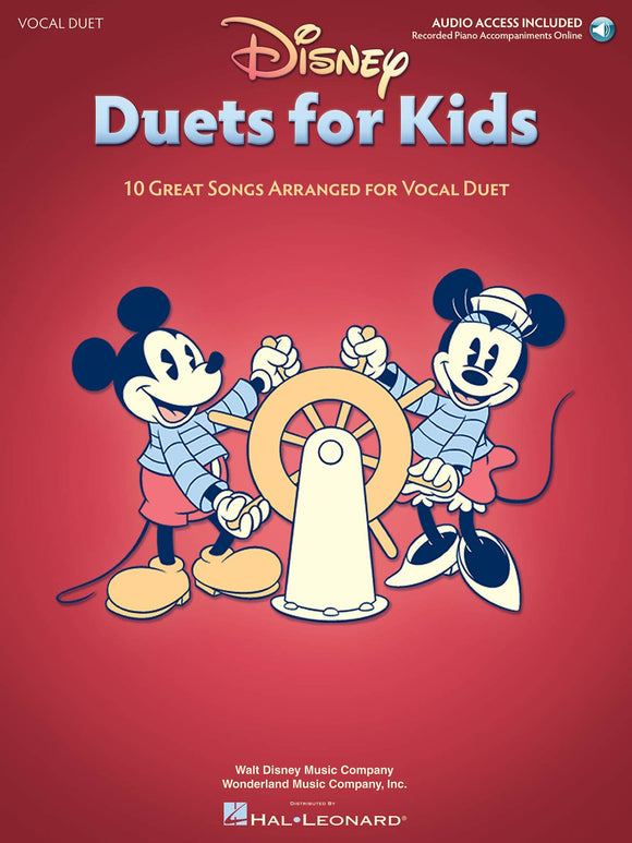 Disney Duets For Kids  10 Great Songs For Vocal Duet