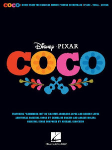 Disney Pixars Coco vocal selection for Piano Voice and Guitar