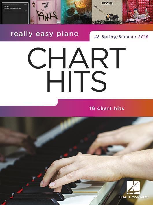 Really Easy Piano Chart Hits Number 8 Spring and Summer 2019