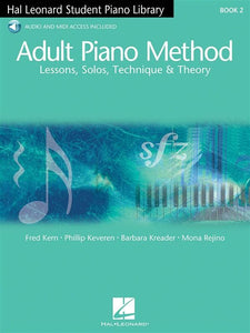 Adult Piano Method Lessons Solos Technique and Theory Book 2