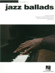 Jazz Piano Solos Volume 10 Jazz Ballads