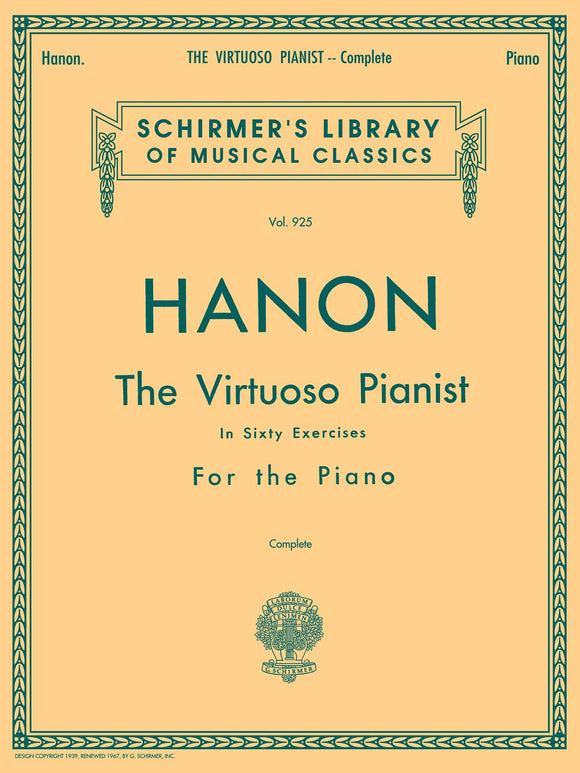 Hanon The Virtuoso Pianist Complete Edition