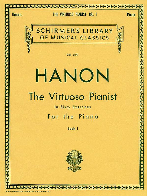 Hanon Virtuoso Pianist in 60 Exercises Book 1
