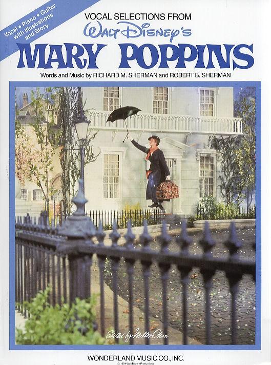 Mary Poppins for Piano Voice and Guitar