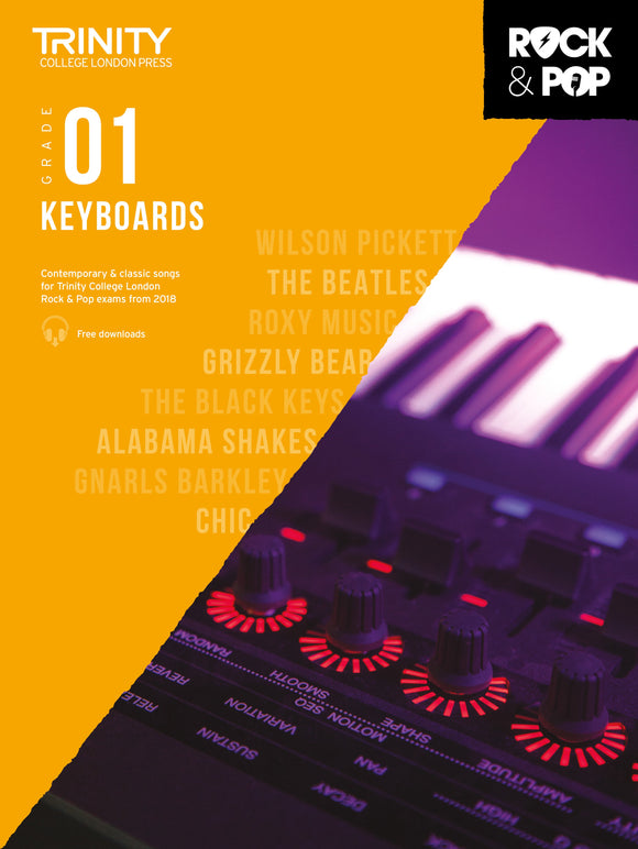 Trinity Rock and Pop Keyboards Grade 1 2018