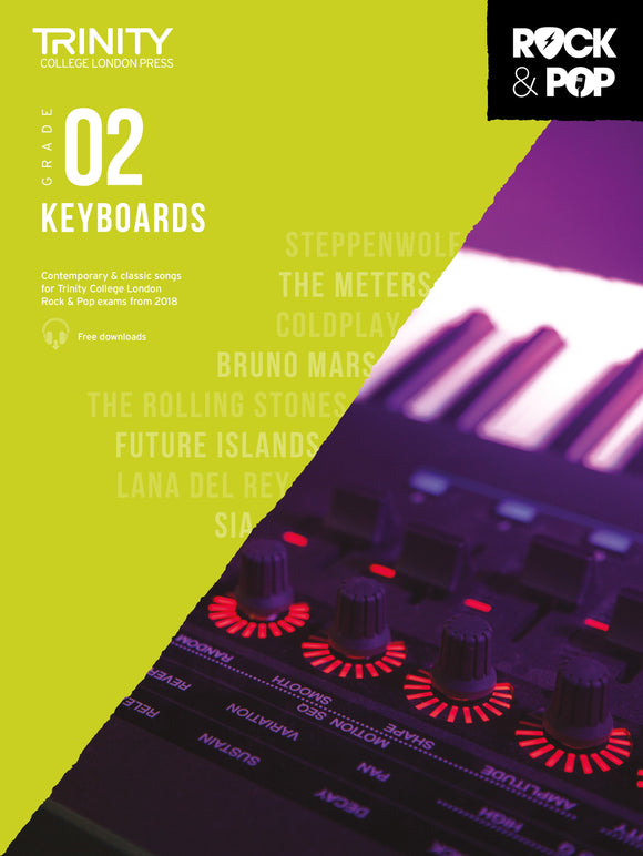 Trinity Rock and Pop Keyboards Grade 2 2018