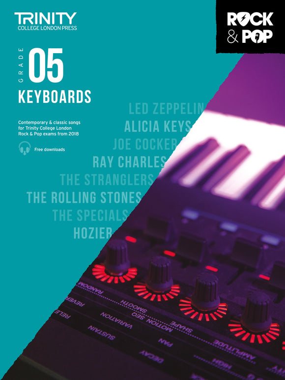 Trinity Rock and Pop Keyboards Grade 5 2018